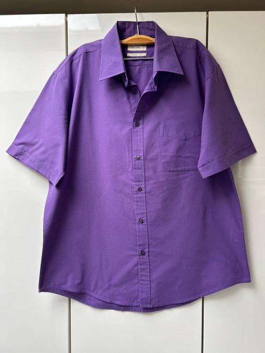 Chemise mauve Gil d'Auray - Taille 43/44 - photo numéro 1