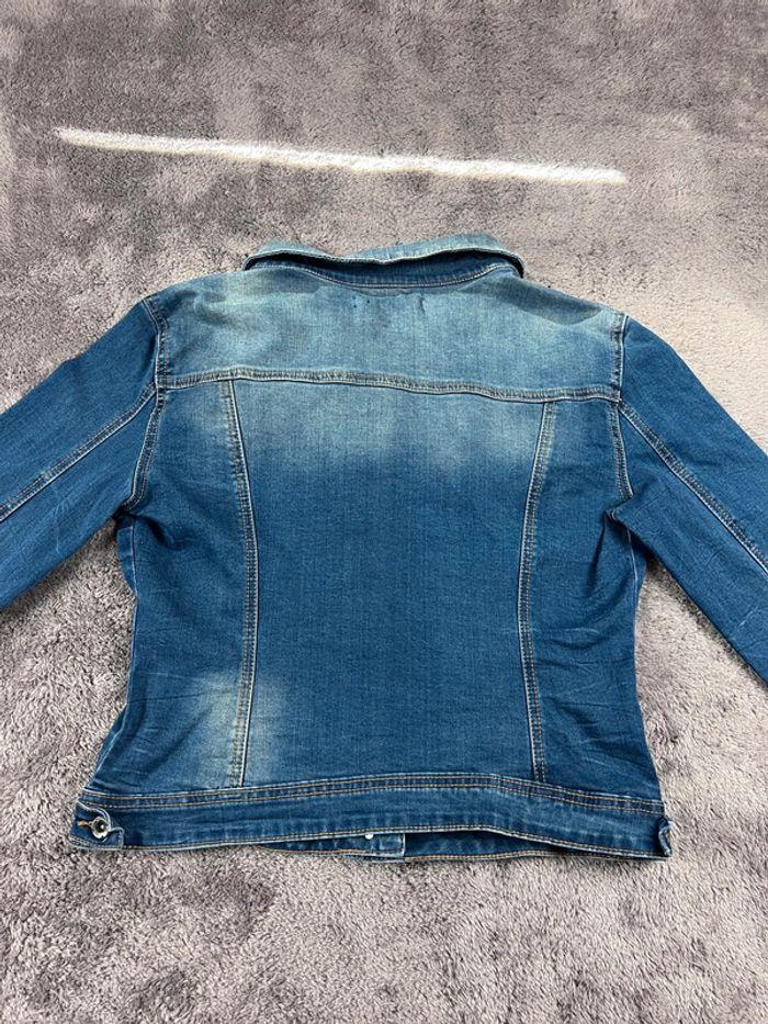 👕 Veste en Jeans vintage y2k Bleu Taille XXL 👕 - photo numéro 2