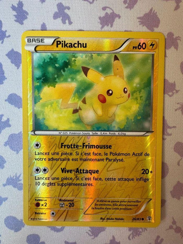 Carte Pokemon Pikachu Reeverse Générations (23/63) - photo numéro 1