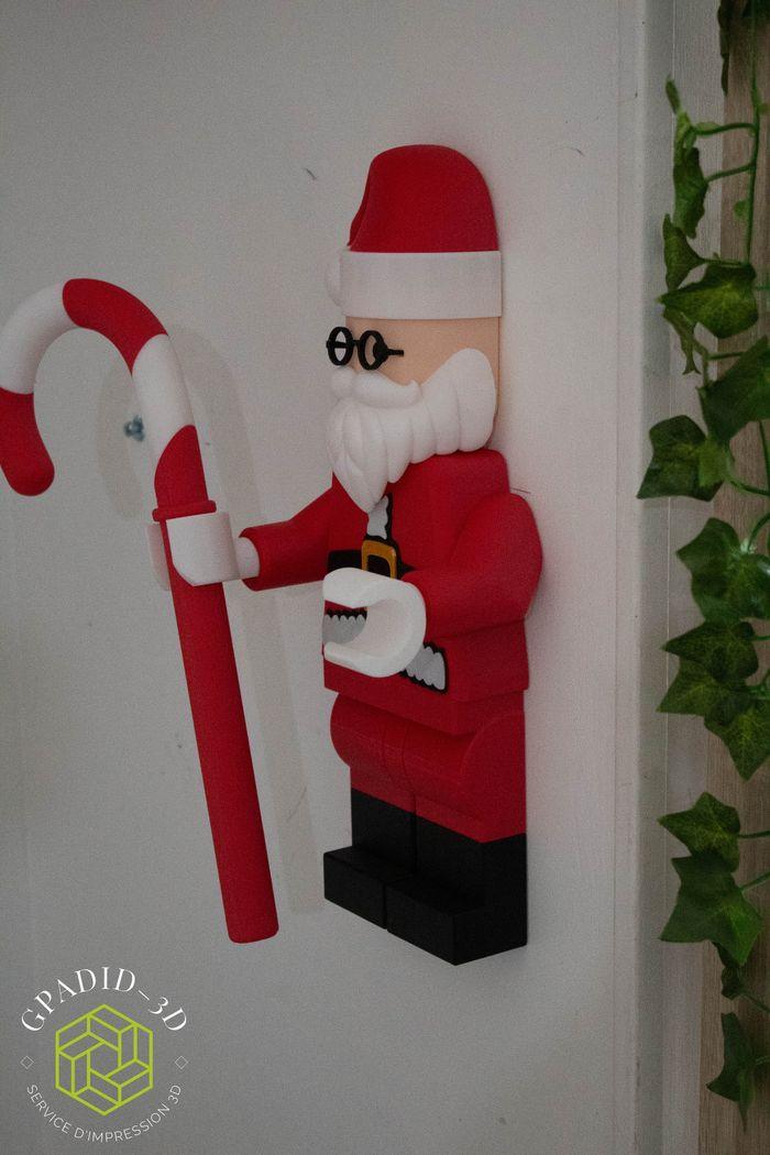 Dévidoir de papier toilette ou simple décoration murale dans un style Lego - photo numéro 8