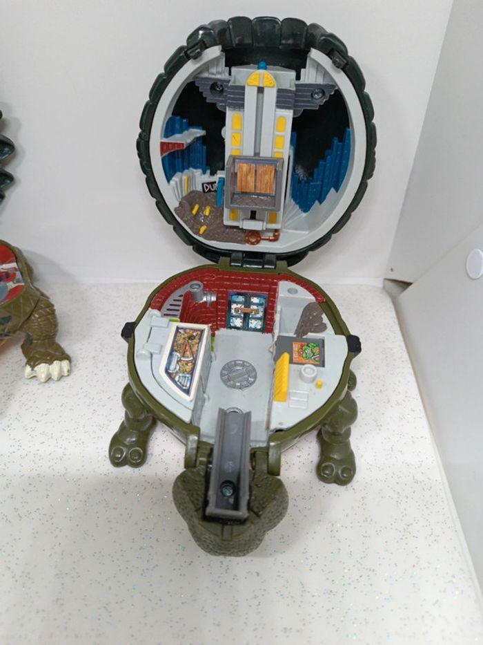 Tmnt Tortue ninja mutant teenage turtle Playset miniature micro pocket space sewer hero technodrome - photo numéro 9