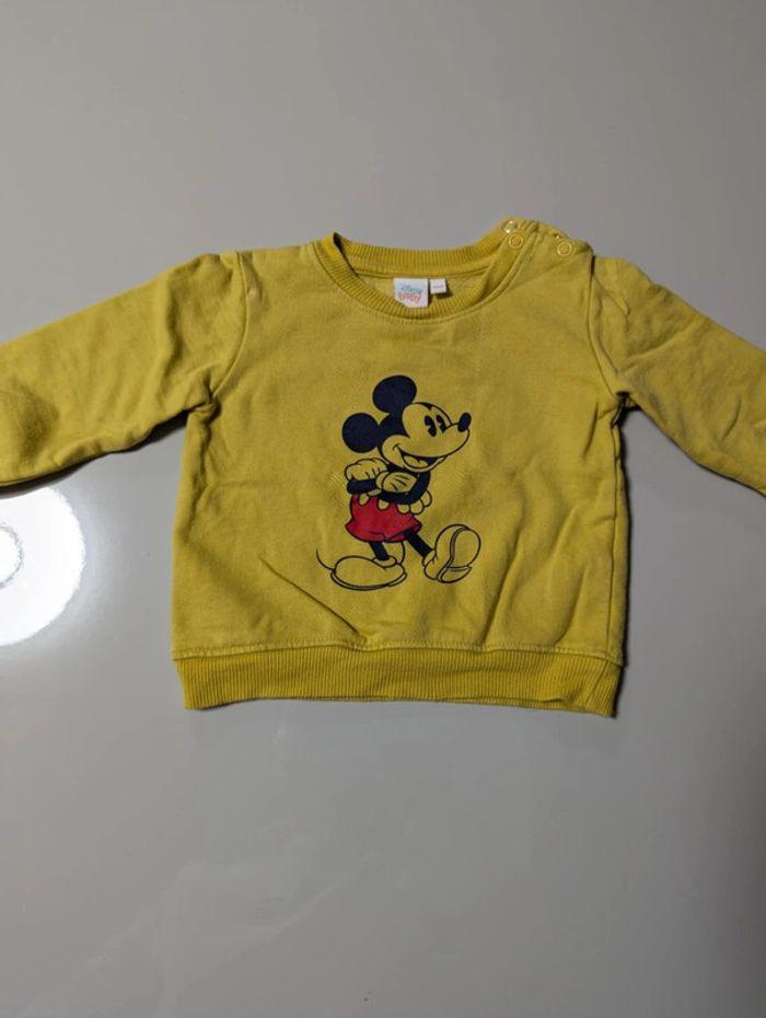 Pull Mickey 12 mois - photo numéro 2