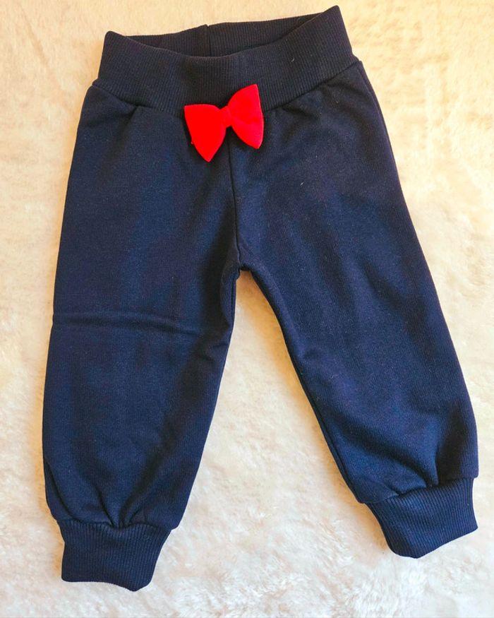 Haut manches longues et Pantalon Minnie rouge et bleu marine/Ac criaçoes-6mois - photo numéro 3