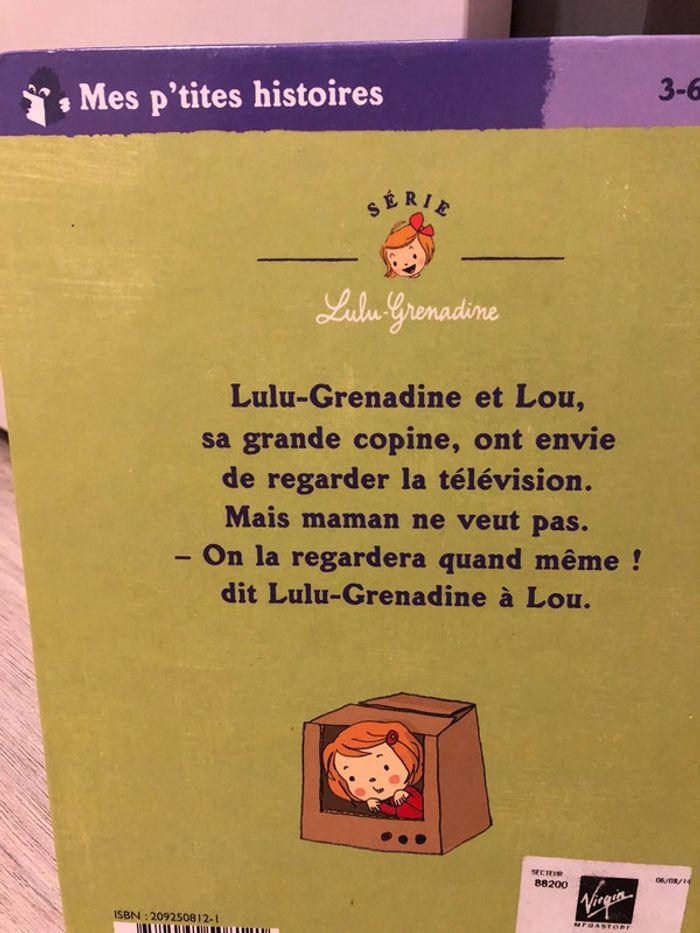 Livre « Lulu-Grenadine aime trop la télévision » - photo numéro 2