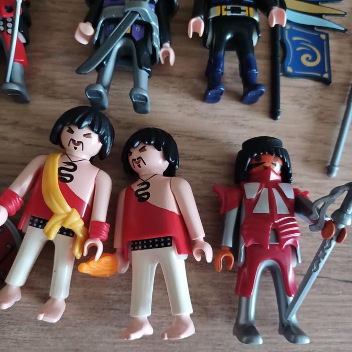 Lot de 8 samourais playmobil - photo numéro 6