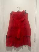 Robe bustier rouge Paule Ka