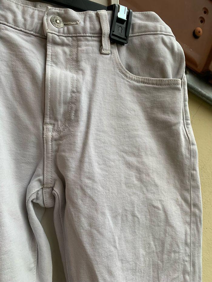 Jean blanc Uniqlo taille 40 d’occasion - photo numéro 3