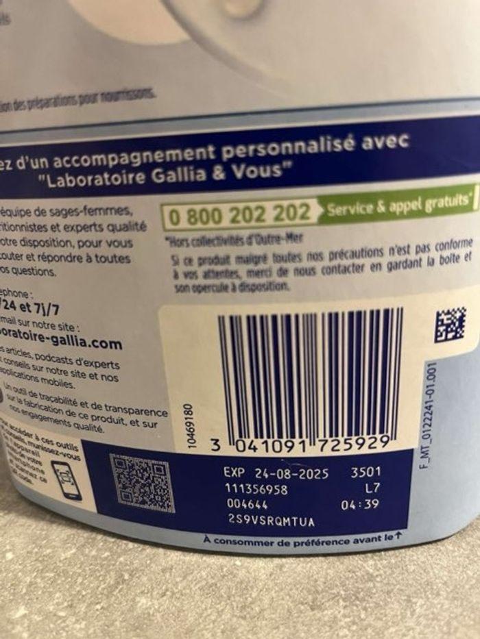 Lait Gallia 1er âge - photo numéro 3