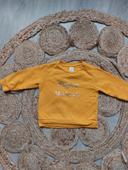 Pull jaune super maman mixte 9 mois