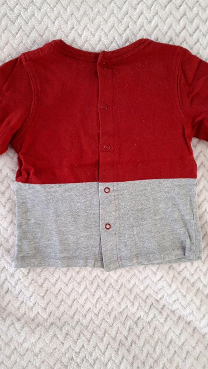 Ensemble jogging garçon rouge et gris Creeks 6 mois - photo numéro 12