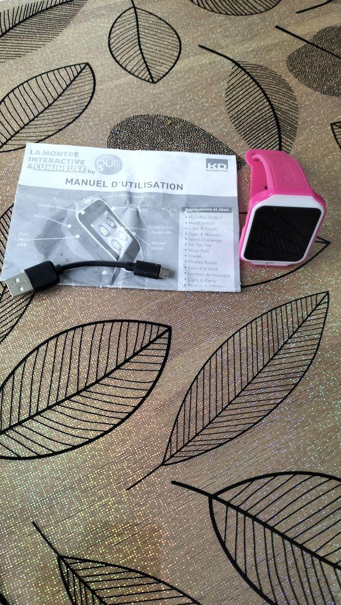 Montre connectée rose Gulli - photo numéro 1