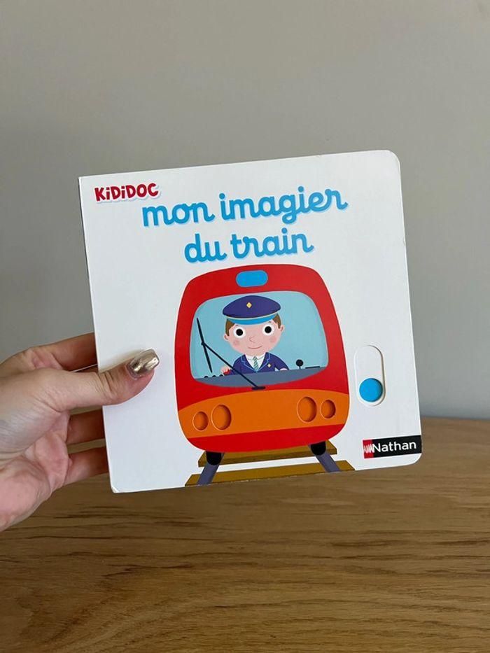 Kididoc mon imagier de train - photo numéro 2