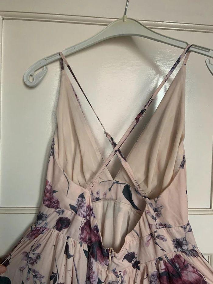 Robe Shein dos nu imprimé floral taille L (40/42) - photo numéro 4