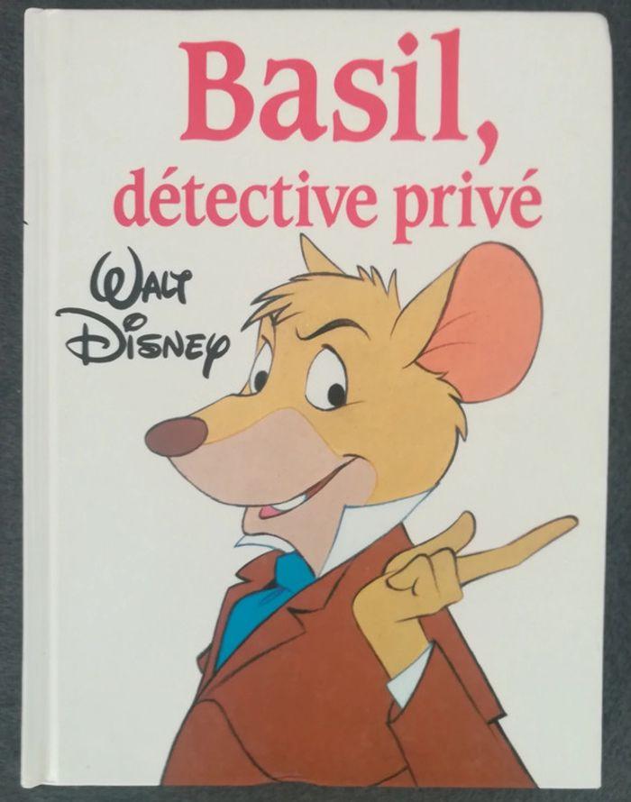 Livre Disney Basil détective privé - photo numéro 1