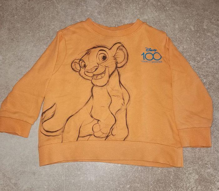 Sweat Baby Disney Simba 18 mois - photo numéro 1