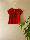 Tee shirt fille