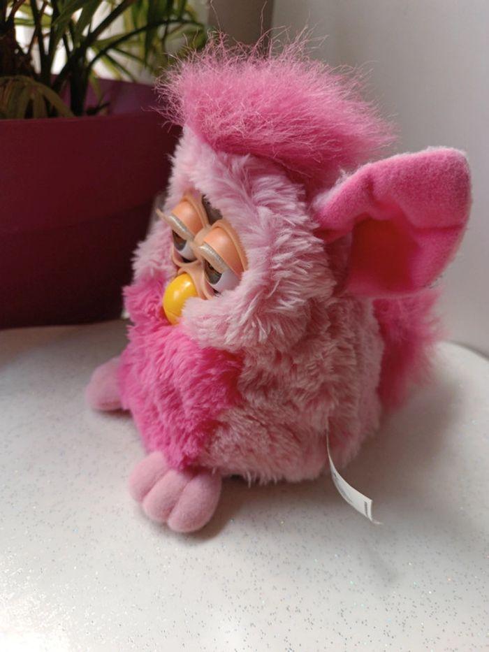 Furby vintage vtg rose pink tiger Electronic interactif électronique flamingo 1999 - photo numéro 10