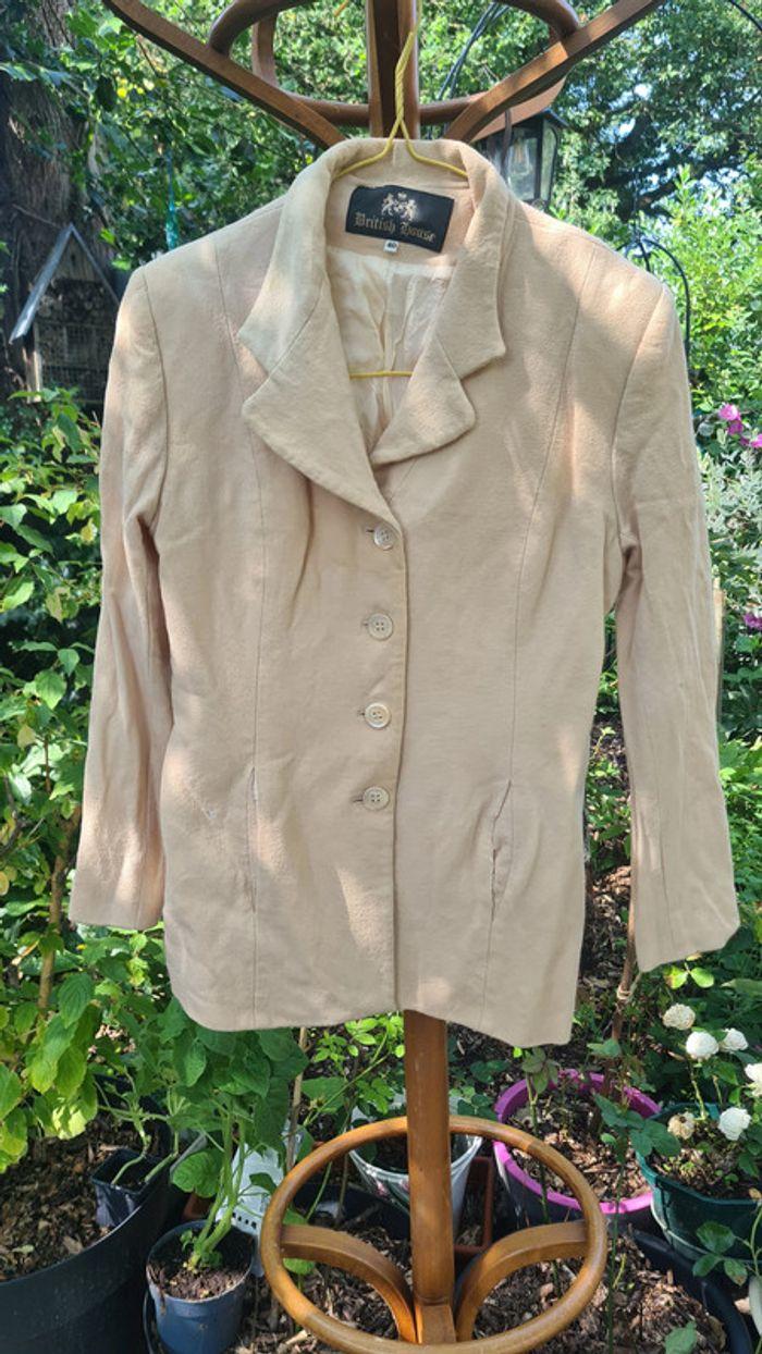 Veste tailleur  British House t 34/36 - photo numéro 5