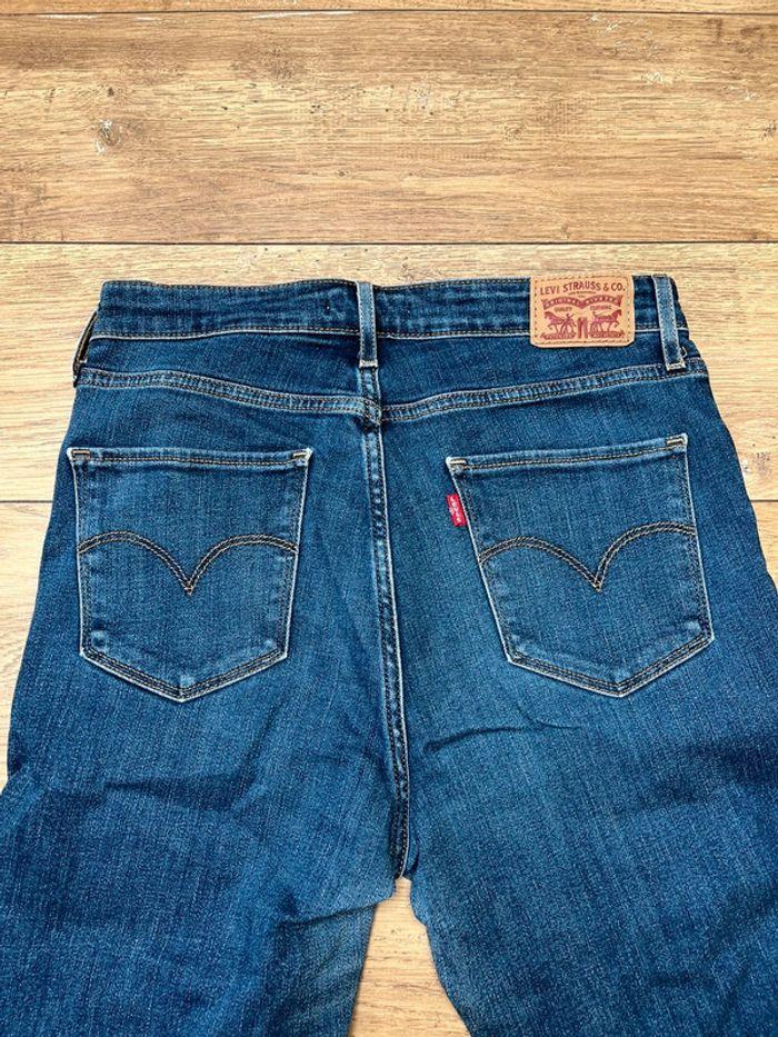 Jean slim Levis bleu foncé. Taille 36 taille haute 721 skinny - photo numéro 4