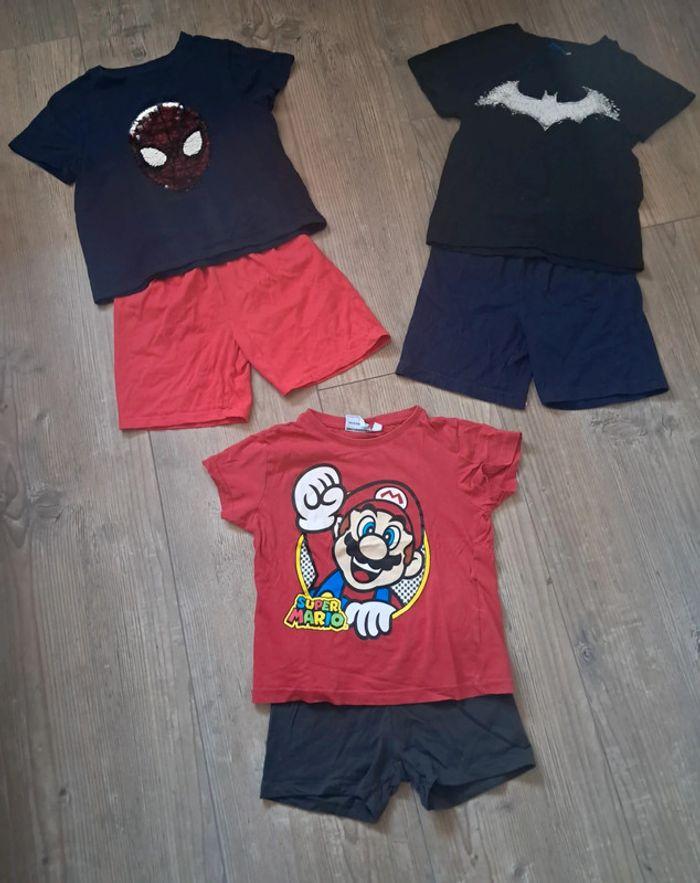 Lot pyjama short été