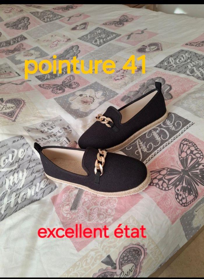 Mocassins tissus femme 41