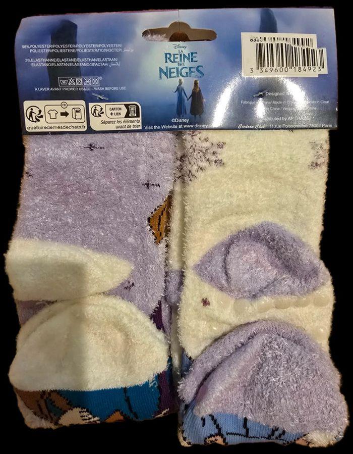 Lot de 2 paires de Chaussettes antidérapant neuve 27/30 - photo numéro 5