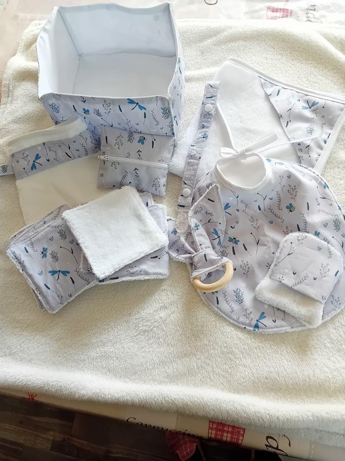 Vend kit bébé  en tissu coton et éponge - photo numéro 2