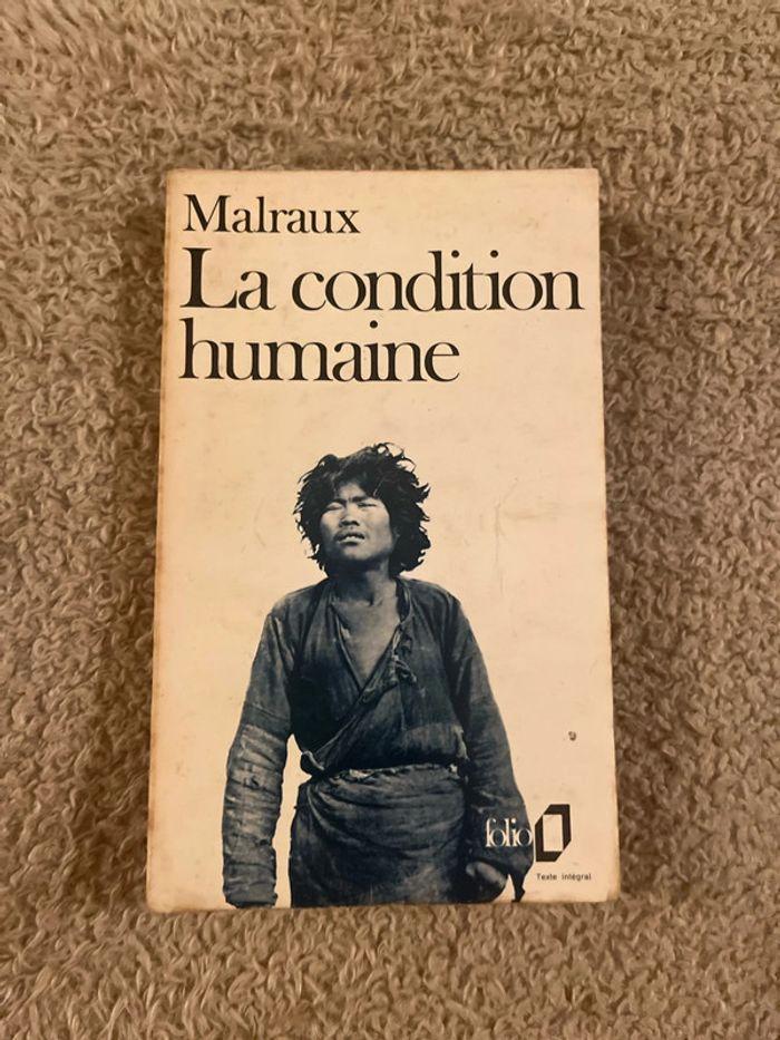 Livre La condition humaine Malraux Folio - photo numéro 1