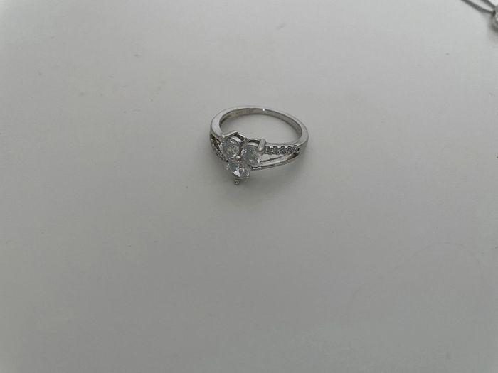 Bague argent et zirconium - photo numéro 2