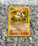 Carte Pokémon anglaise Mankey ( Férosinge ), 55/64 Wizards Jungle, 1995,96,98