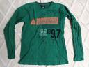 T-shirt longues manches vert