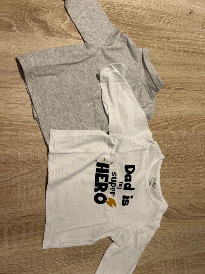 Lot de deux tee-shirts - photo numéro 1