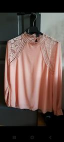 Blouse rose