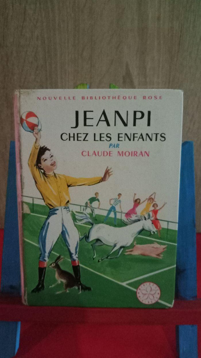 Jeanpi chez les enfants - Claude Moiran n° 128, 1963, bibliothèque rose - photo numéro 1