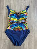 Maillot de bain une pièce bleu et multicolore Sunflair T36 S