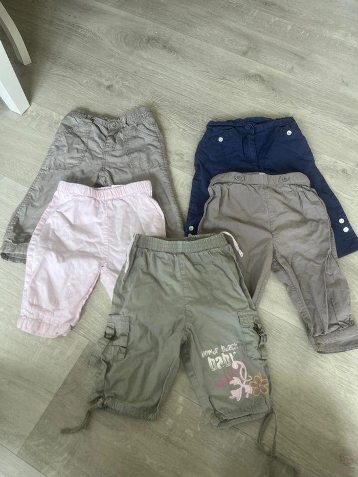 Lot pantalons 12 mois DPAM