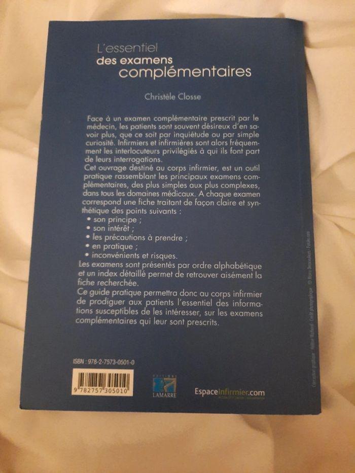 Livre examen complémentaire ifsi - photo numéro 2