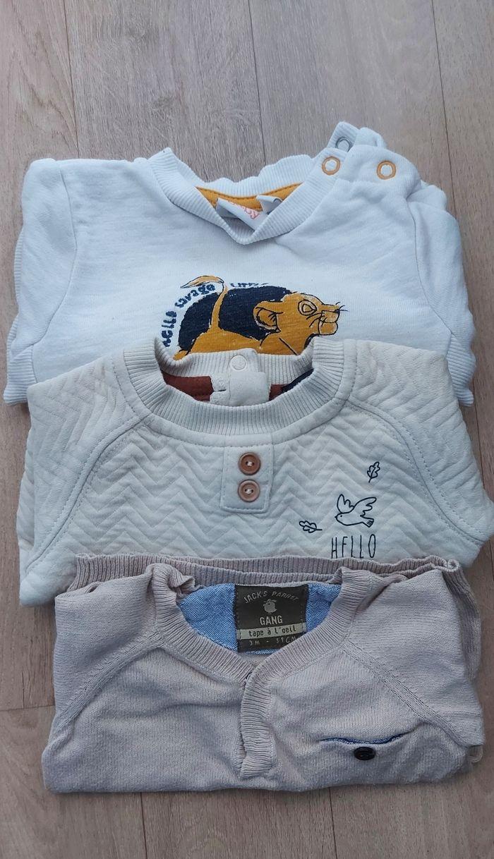 Lots de 3 sweats / pulls - photo numéro 2