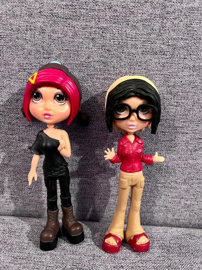 Lot de 2 figurines poupées Bratz jouets fille 13cm - photo numéro 1