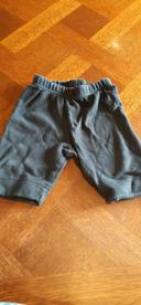 Short molleton 18 mois noir