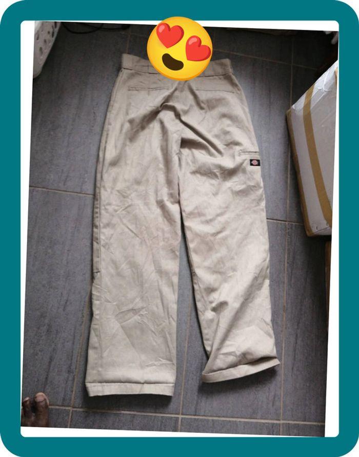 Pantalon dickies beige taille 42 hauteur 106 cm - photo numéro 8