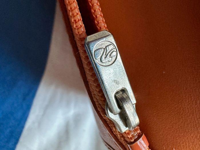 Porte feuille Longchamp cuir vintage - photo numéro 10