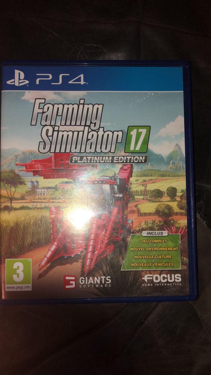 Jeu PS 4 Farming Simulateur