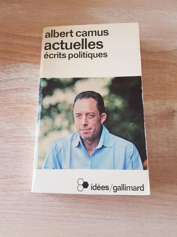 Actuelles - Albert Camus - photo numéro 1