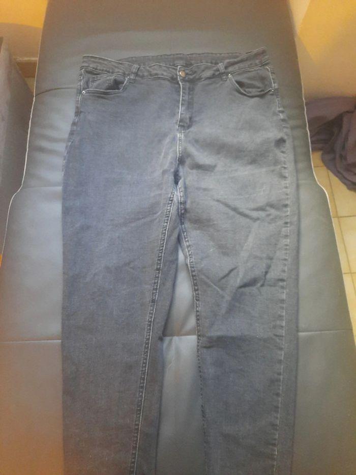 jeans femme gris 2XL - photo numéro 2