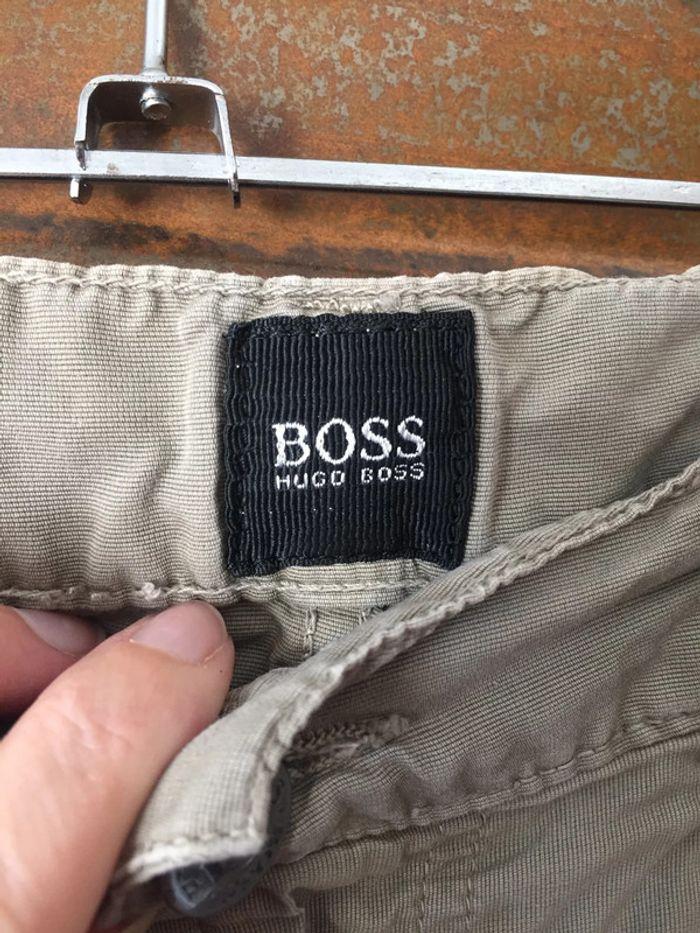 Pantalon en toile coupe droite Hugo Boss - photo numéro 2