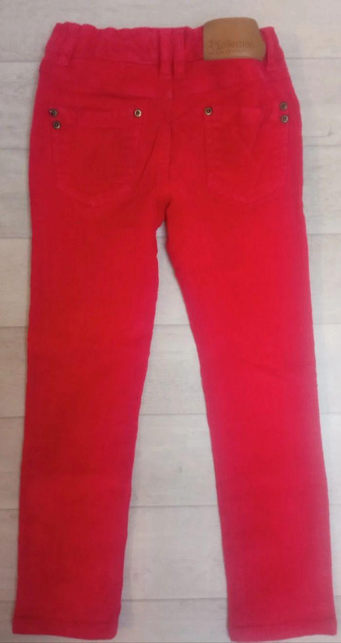 Pantalon velours fille taille 6 ans - photo numéro 2