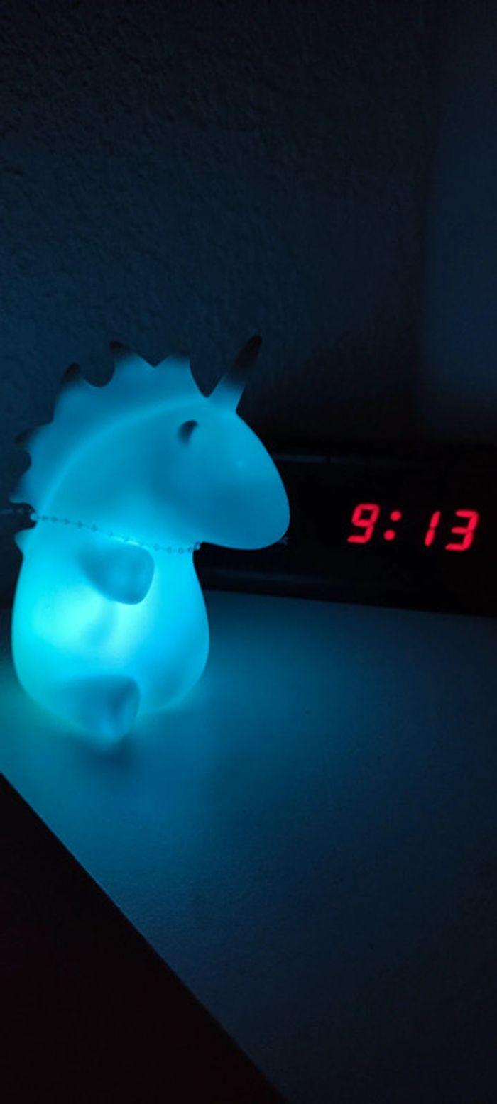 Veilleuse licorne lampe à led enfant jouet neuf - photo numéro 5