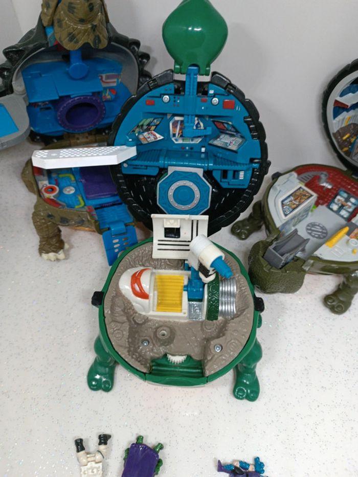 Tmnt Tortue ninja mutant teenage turtle Playset miniature micro pocket space sewer hero technodrome - photo numéro 4