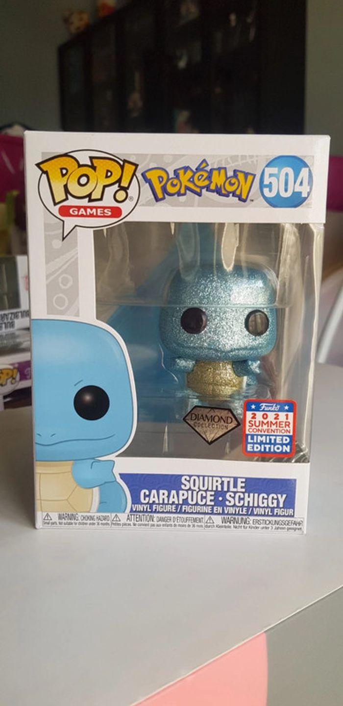 Funko pop Carapuce/ Squirtle diamond - photo numéro 1